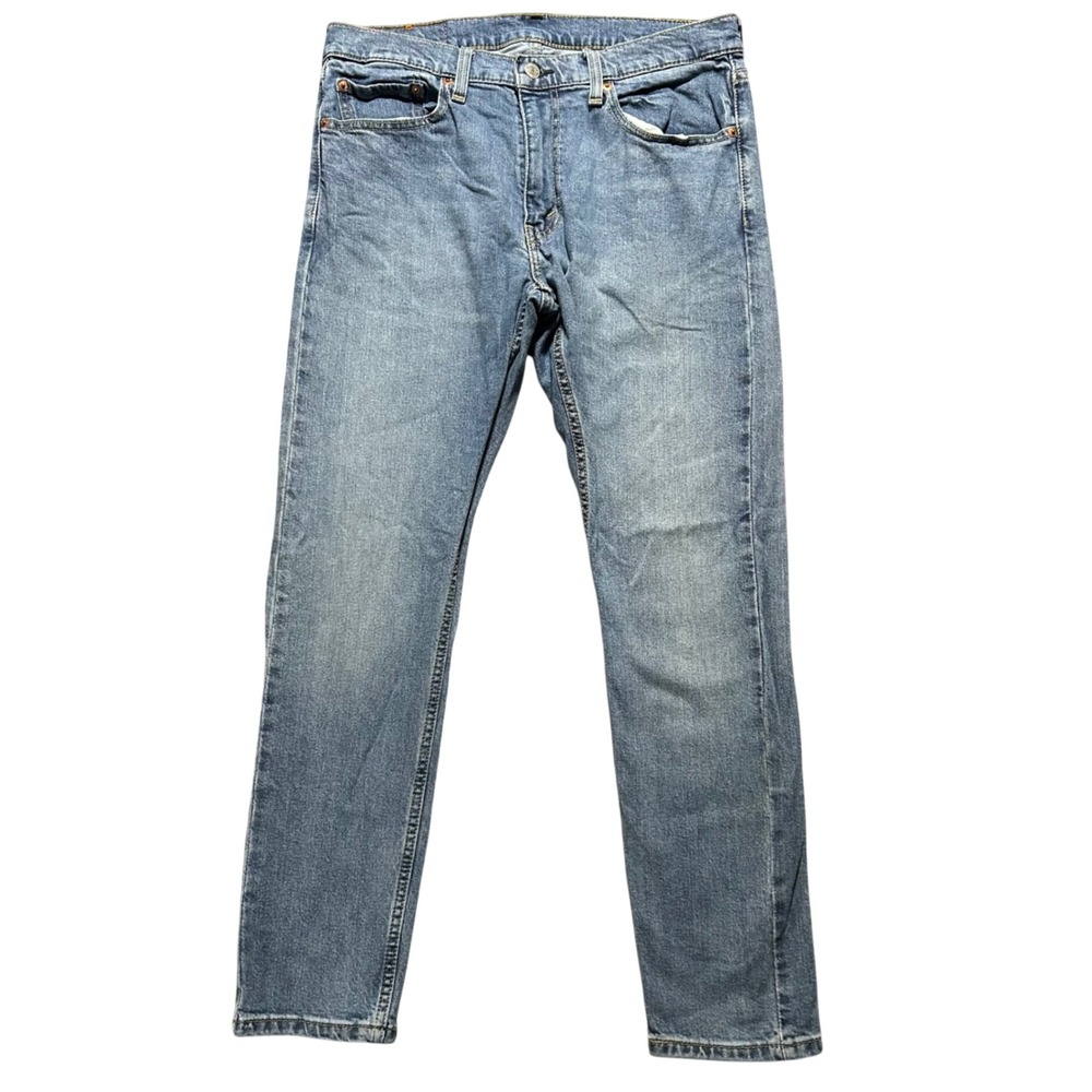 Levi's 512 Slim Taper Men 33x30 (Fits 33x29) Medium Wash WaterLess Denim Jeans